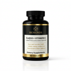 CoQ10 + Vitamin E – Cardiovascular & Energy Support