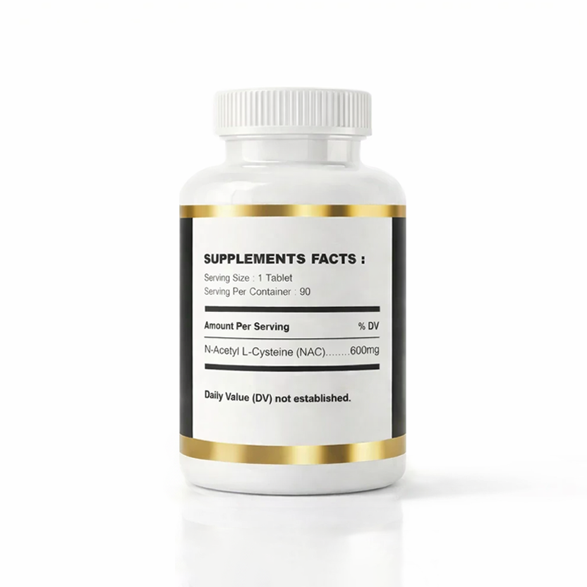 NAC (N-Acetyl Cysteine) – Antioxidant & Liver Support