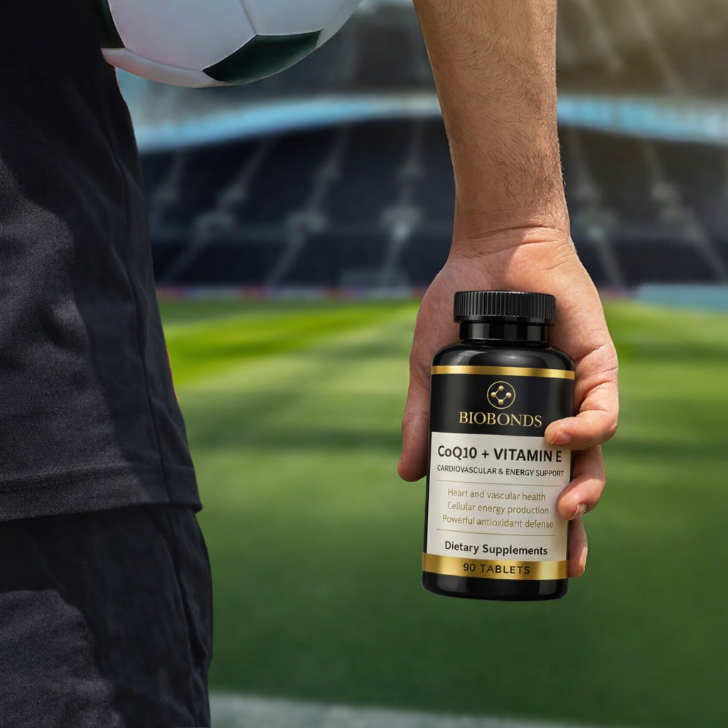 CoQ10 + Vitamin E – Cardiovascular & Energy Support