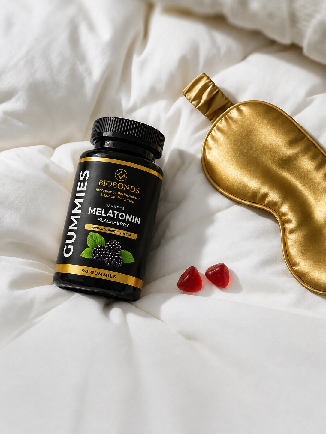 Sugar-Free Melatonin 5 mg Blackberry Gummy