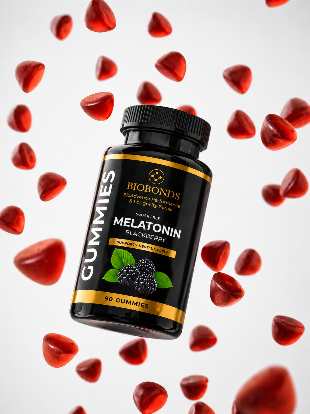 Sugar-Free Melatonin 5 mg Blackberry Gummy